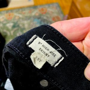 Black madewell jeans - new